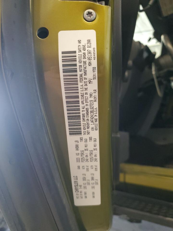 2008 Jeep Wrangler X VIN: 1J4FA24138L627219 Lot: 69300975