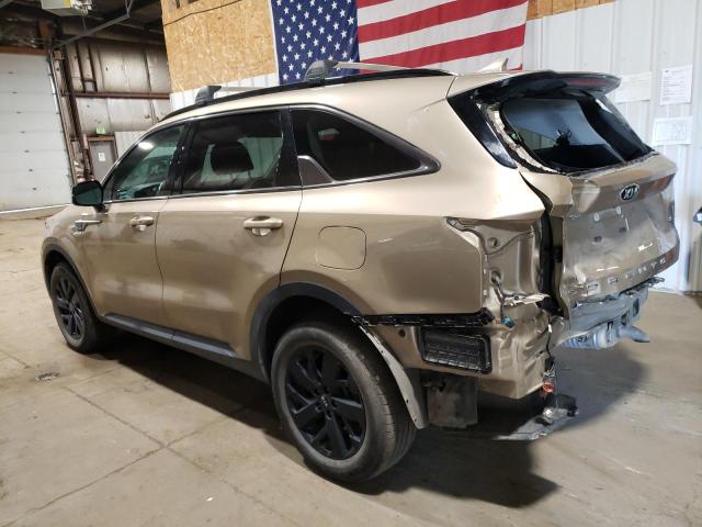  KIA SORENTO 2021 Золотой