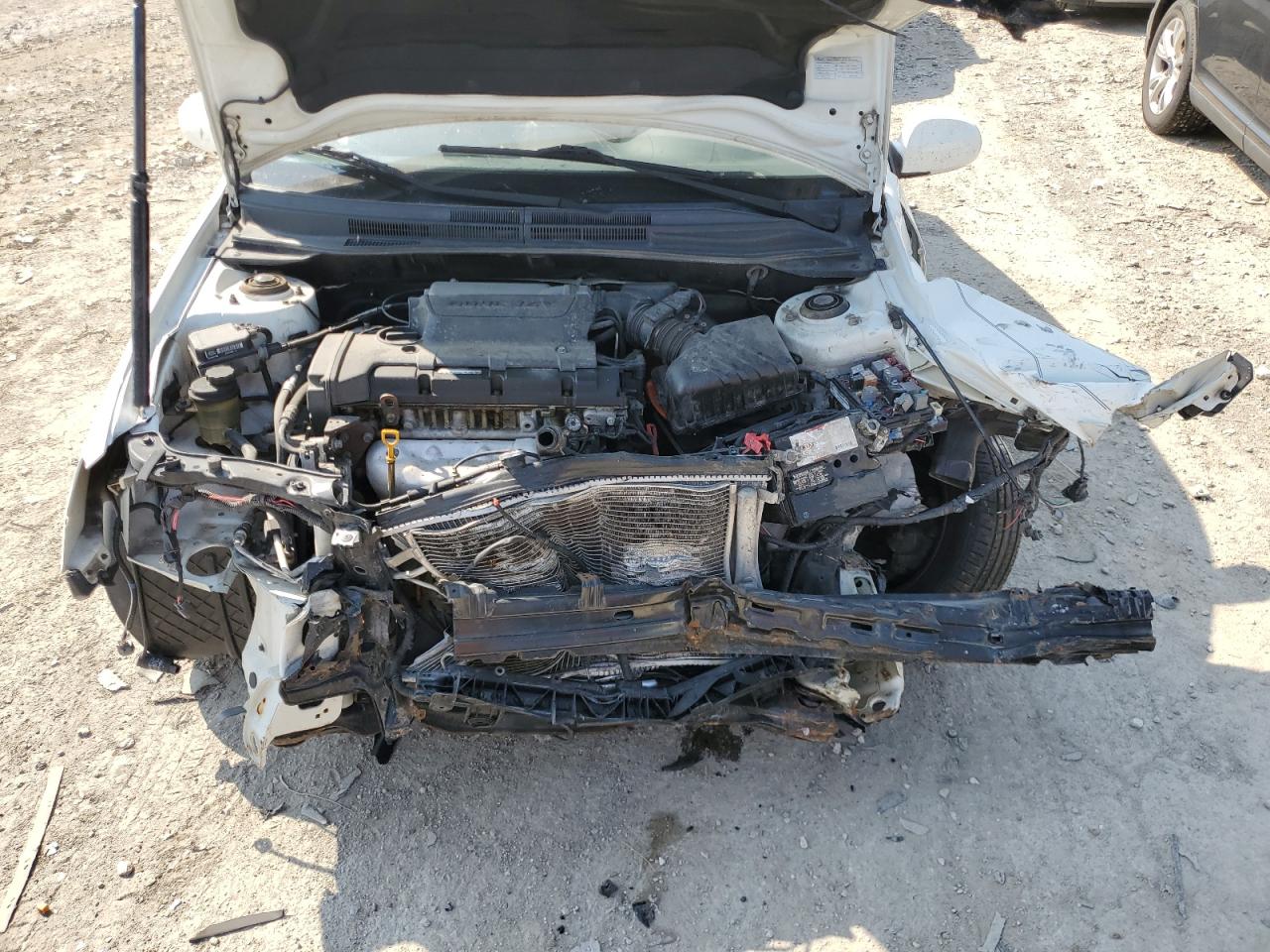 2009 Kia Spectra Ex VIN: KNAFE221195596925 Lot: 68903355