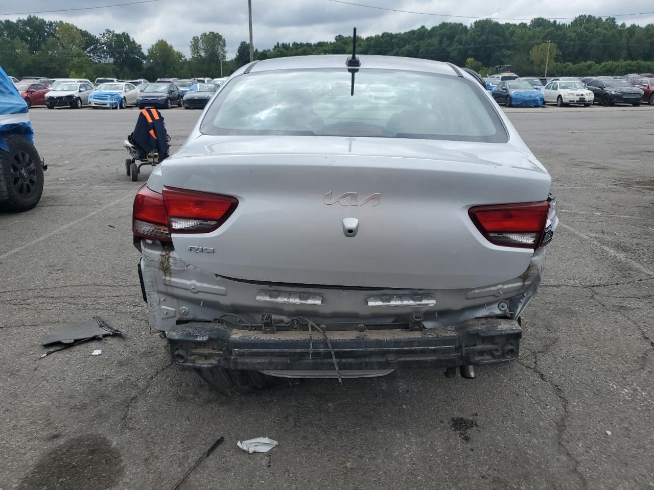 2022 Kia Rio Lx VIN: 3KPA24AD2NE510646 Lot: 69842925