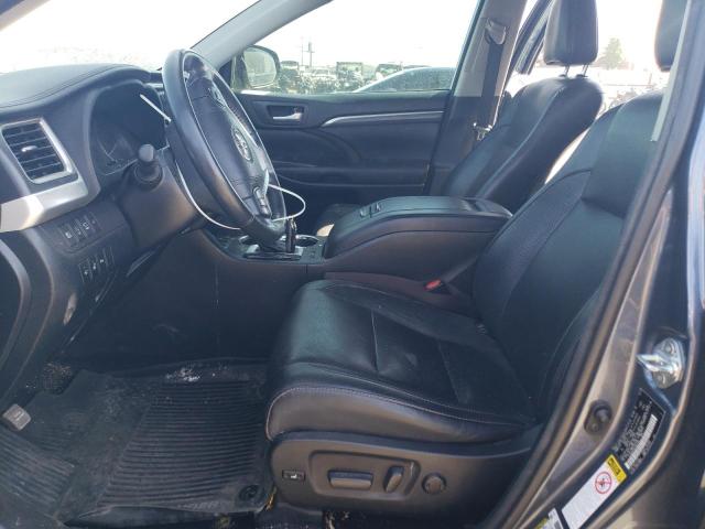  TOYOTA HIGHLANDER 2018 Blue