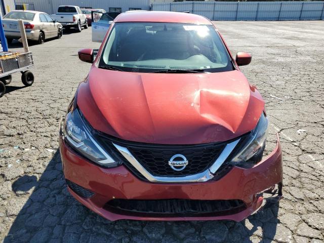  NISSAN SENTRA 2017 Red