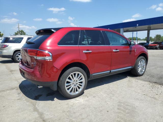 LINCOLN MKX 2013 Czerwony