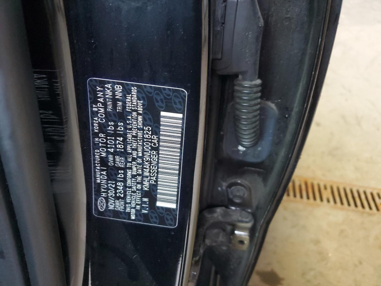 2022 Hyundai Elantra N VIN: KMHLW4AK9NU001825 Lot: 67136125