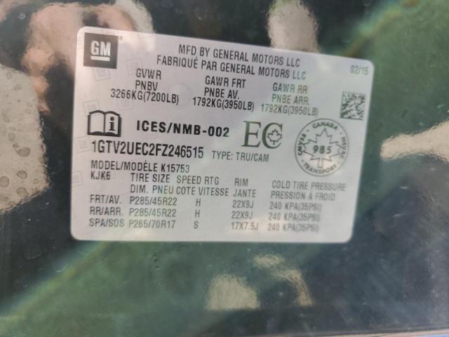 2015 GMC SIERRA K1500 SLE