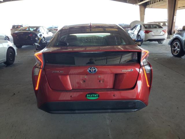  TOYOTA PRIUS 2018 Красный