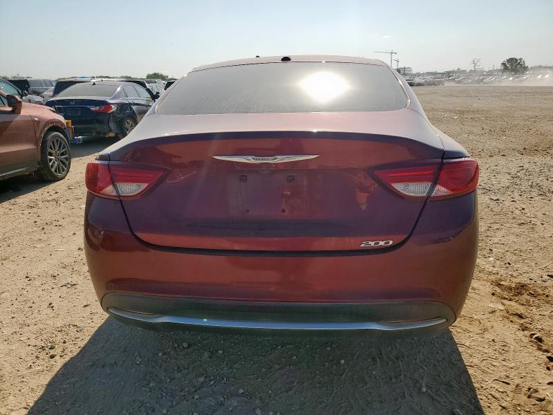  CHRYSLER 200 2015 Burgundy