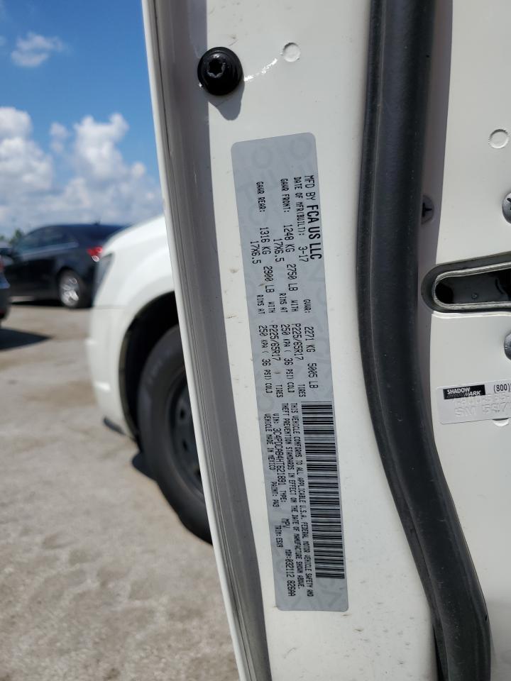 2017 Dodge Journey Se VIN: 3C4PDCAB4HT621891 Lot: 68432595