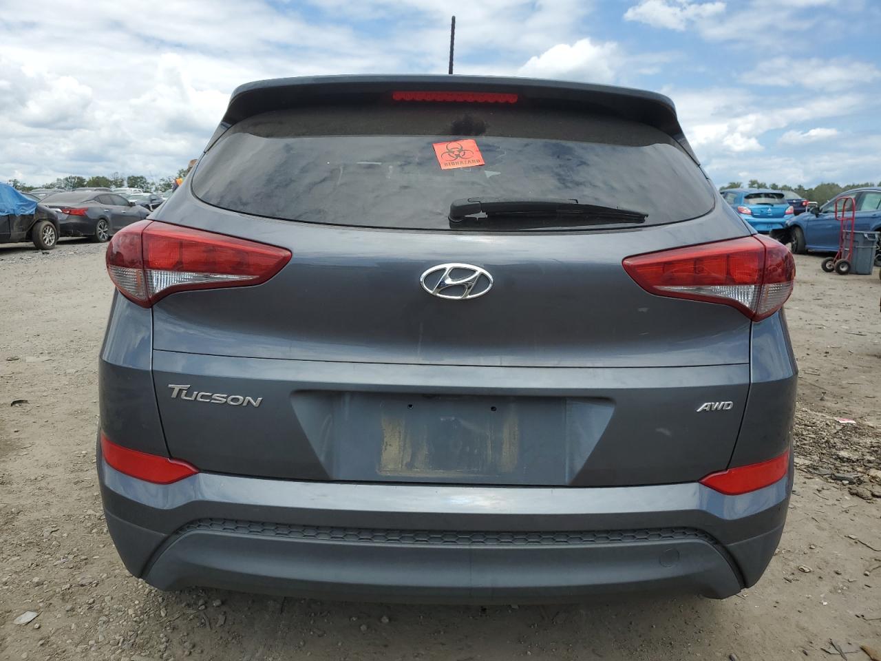 2018 Hyundai Tucson Se VIN: KM8J2CA41JU610626 Lot: 69745255