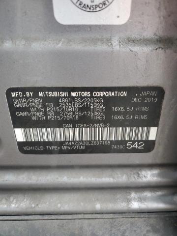 2020 MITSUBISHI OUTLANDER ES  