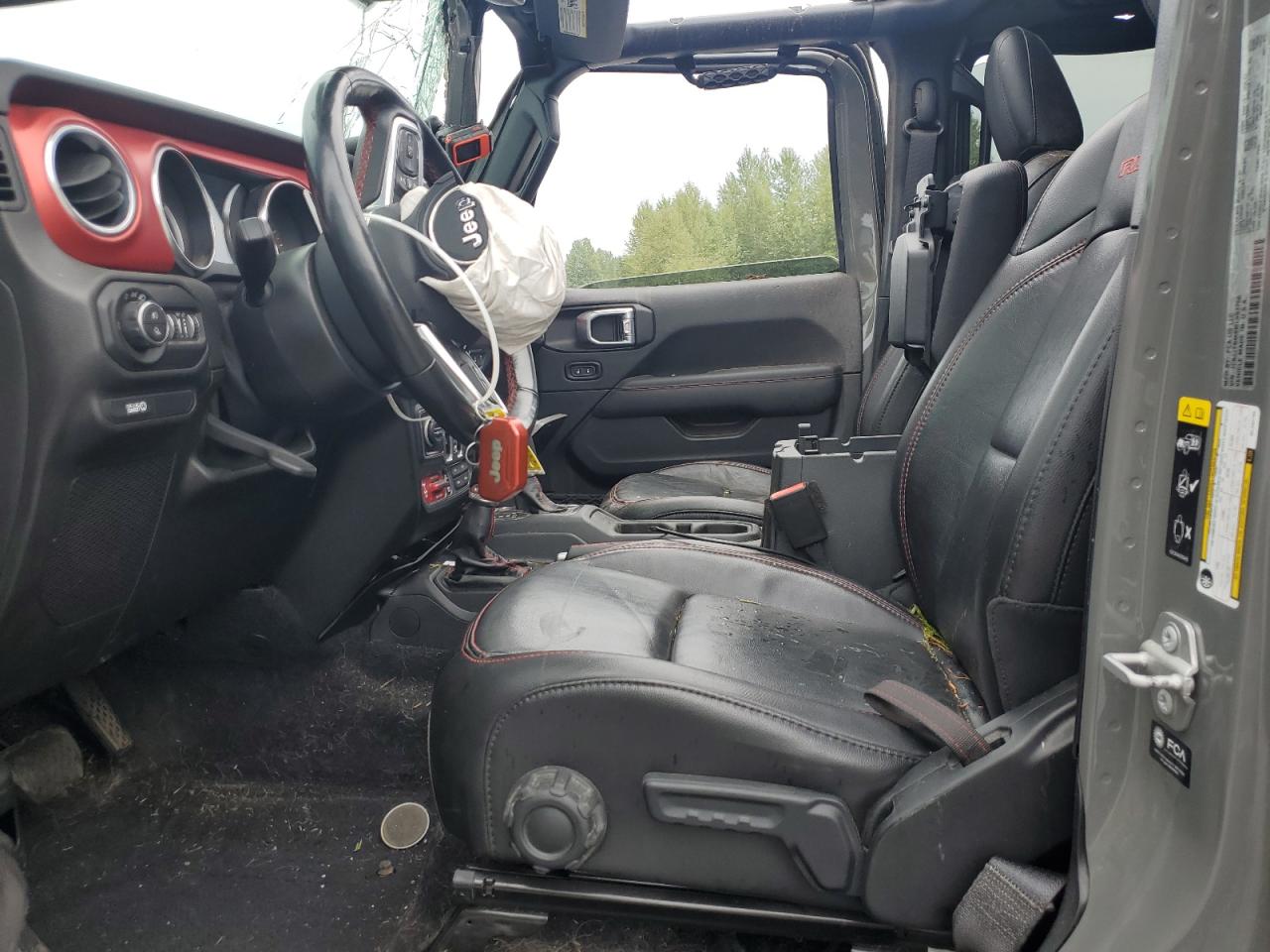 2021 Jeep Gladiator Rubicon VIN: 1C6JJTBM8ML593766 Lot: 70780865