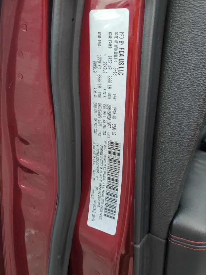 2018 Dodge Durango Gt VIN: 1C4RDJDG5JC416425 Lot: 68767135