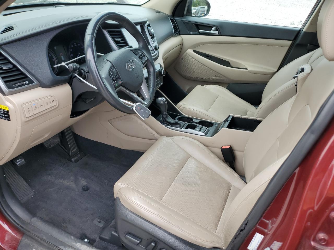 2017 Hyundai Tucson Limited VIN: KM8J33A28HU368231 Lot: 70448965