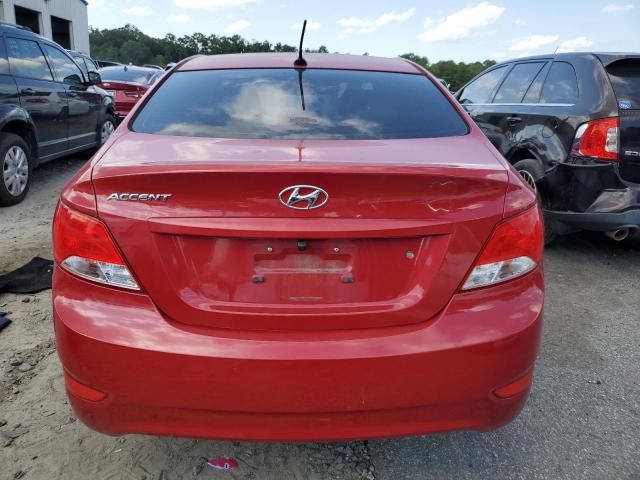  HYUNDAI ACCENT 2015 Red