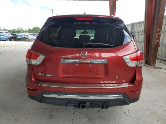  NISSAN PATHFINDER 2015 Czerwony