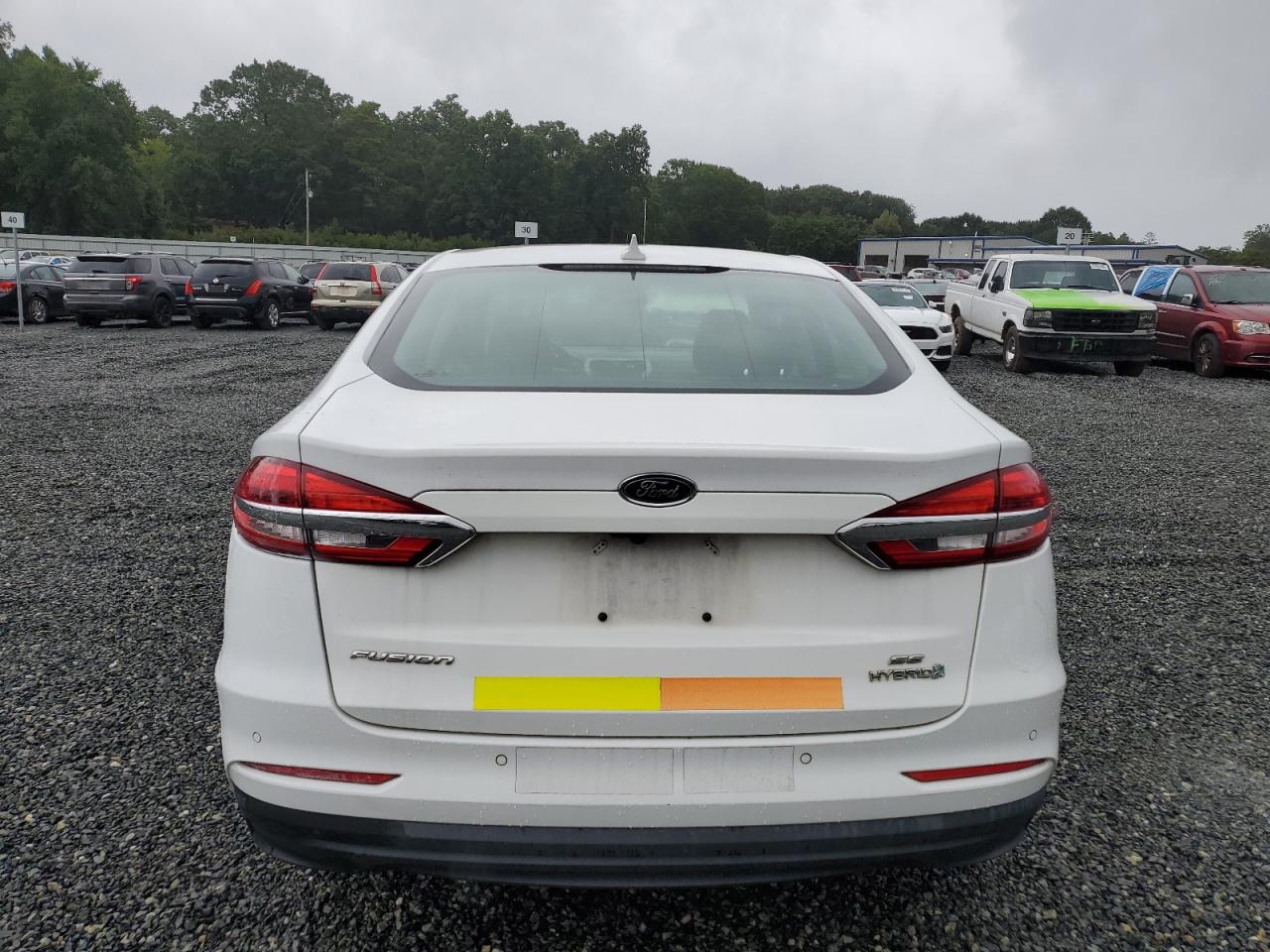 2019 Ford Fusion Se VIN: 3FA6P0LU8KR285124 Lot: 54028255