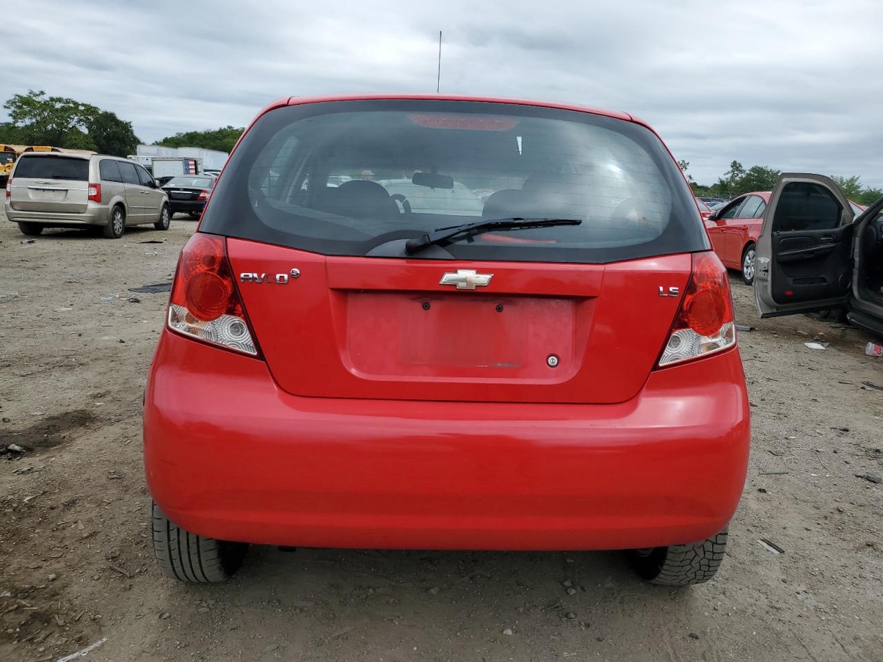 2007 Chevrolet Aveo Base VIN: KL1TD66617B733633 Lot: 69604845