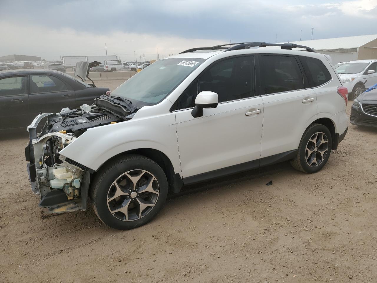 2015 Subaru Forester 2.0Xt Premium white suv gas JF2SJGDC8FH538606 photo #1