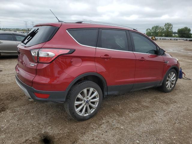  FORD ESCAPE 2017 Czerwony