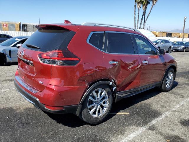  NISSAN ROGUE 2018 Czerwony