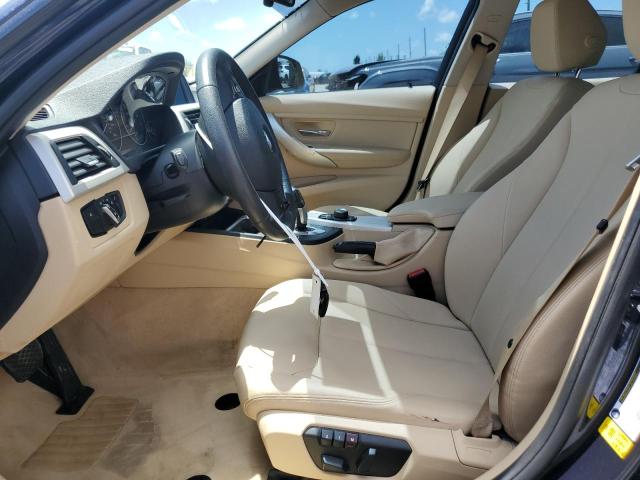 Sedans BMW 3 SERIES 2014 Granatowy