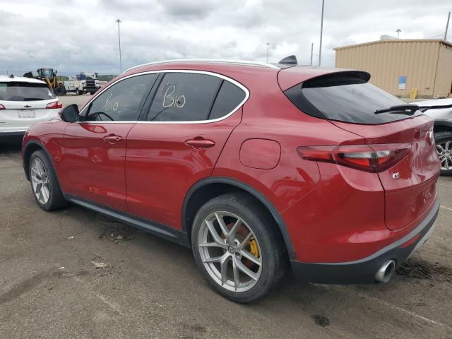  ALFA ROMEO STELVIO 2018 Красный