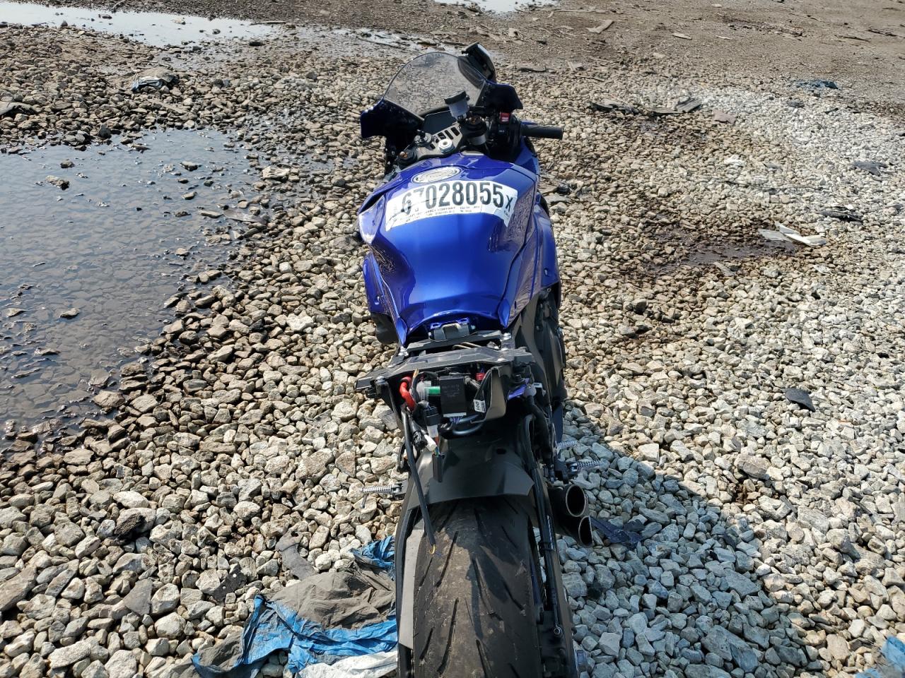 2022 Yamaha Yzfr1 VIN: JYARN66E3NA002532 Lot: 67028055