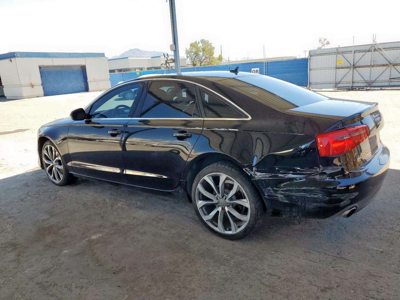 2013 Audi A6 Premium Plus black sedan gas WAUDFAFC3DN081220 photo #3