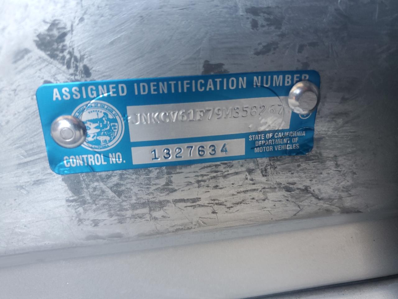 2009 Infiniti G37 VIN: JNKCV61F79M358267 Lot: 68384485