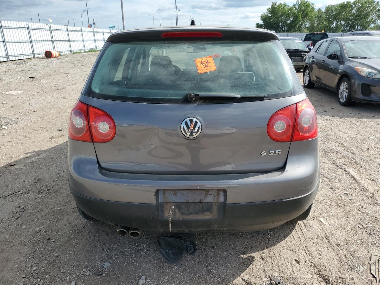 2007 Volkswagen Rabbit VIN: WVWDR71K57W173942 Lot: 70424855