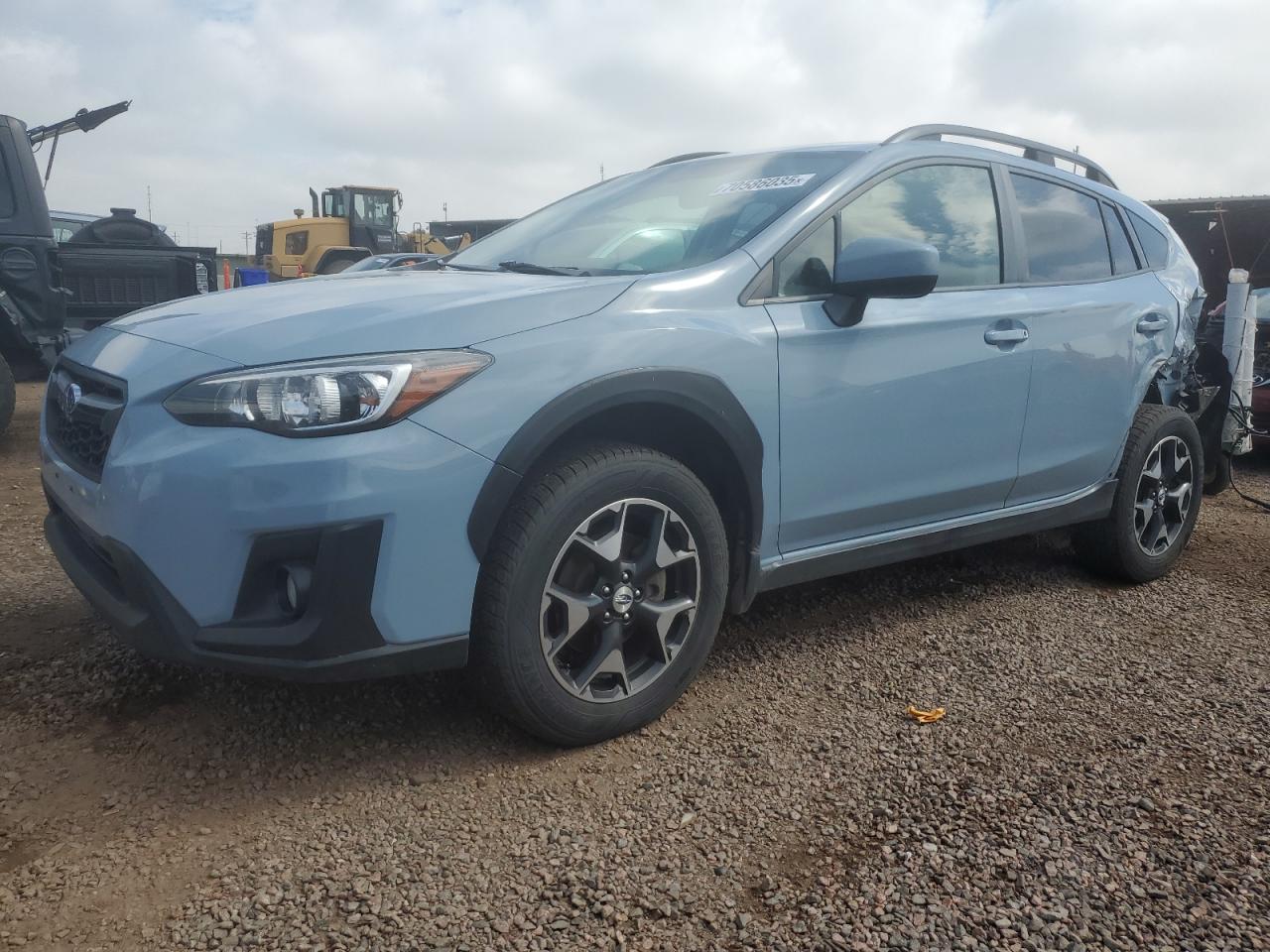 2018 Subaru Crosstrek Premium blue null gas JF2GTABC2JH320959 photo #1
