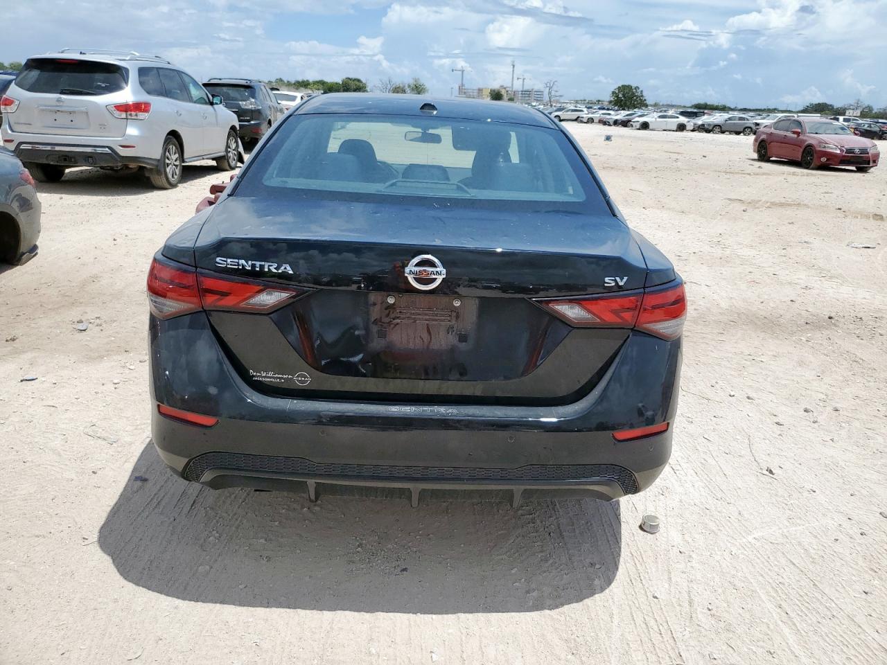 2022 Nissan Sentra Sv VIN: 3N1AB8CV7NY315186 Lot: 68790255
