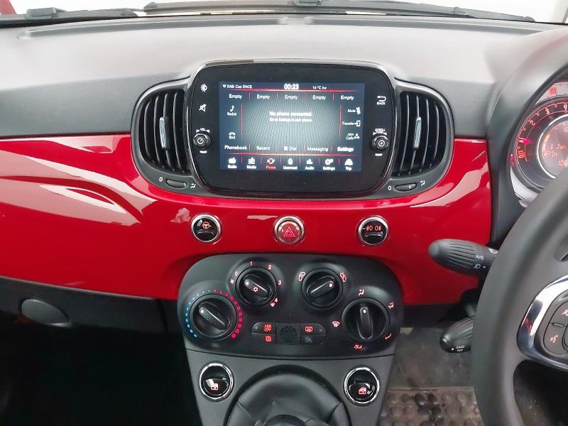 2022 FIAT 500 RED MHEV 
