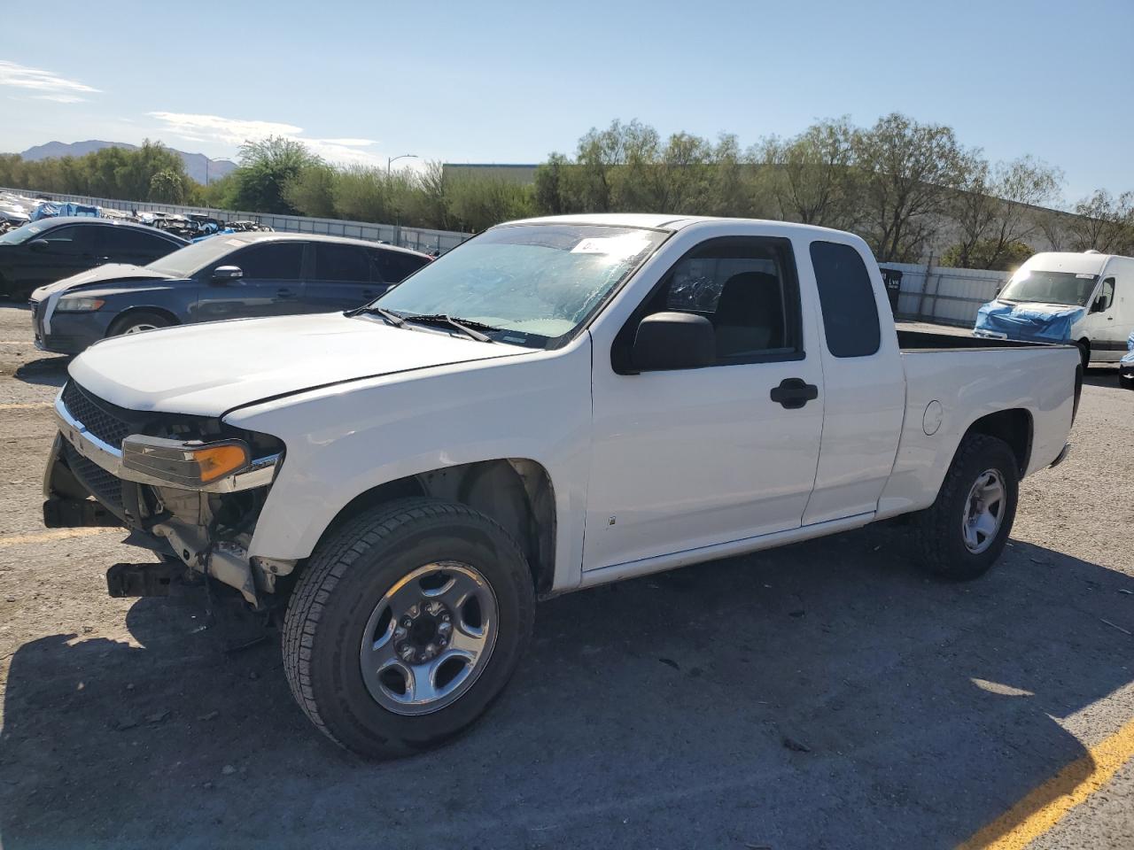2008 Chevrolet Colorado white pickup gas 1GCCS19EX88106996 photo #1