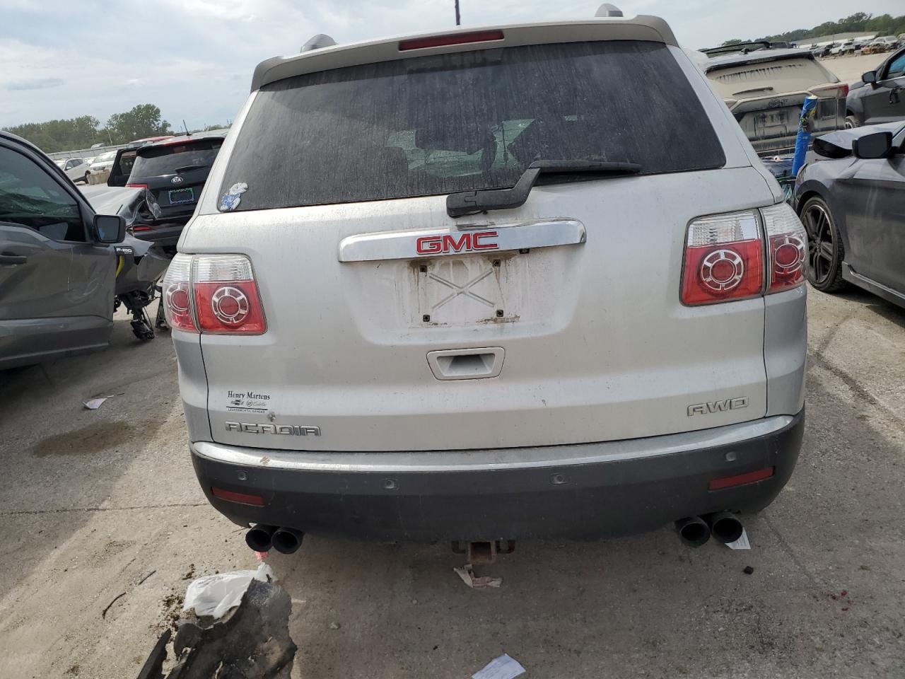 2010 GMC Acadia Slt-2 VIN: 1GKLVNEDXAJ114238 Lot: 70544935
