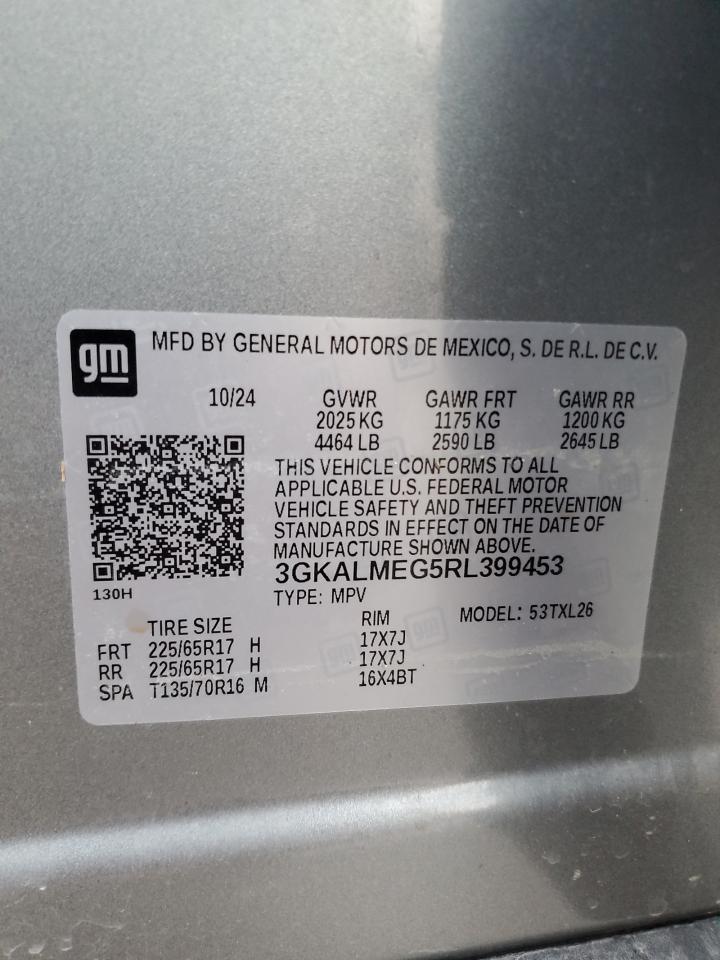2024 GMC Terrain Sle VIN: 3GKALMEG5RL399453 Lot: 68522415