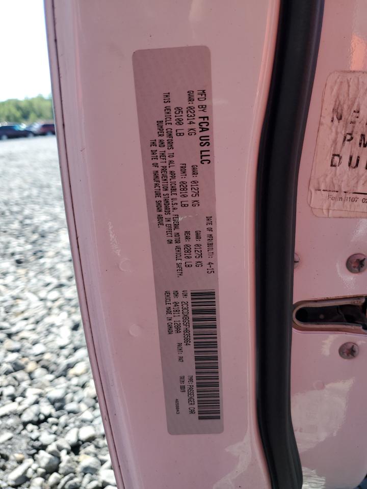 2015 Dodge Charger Se VIN: 2C3CDXBG5FH835864 Lot: 69951665