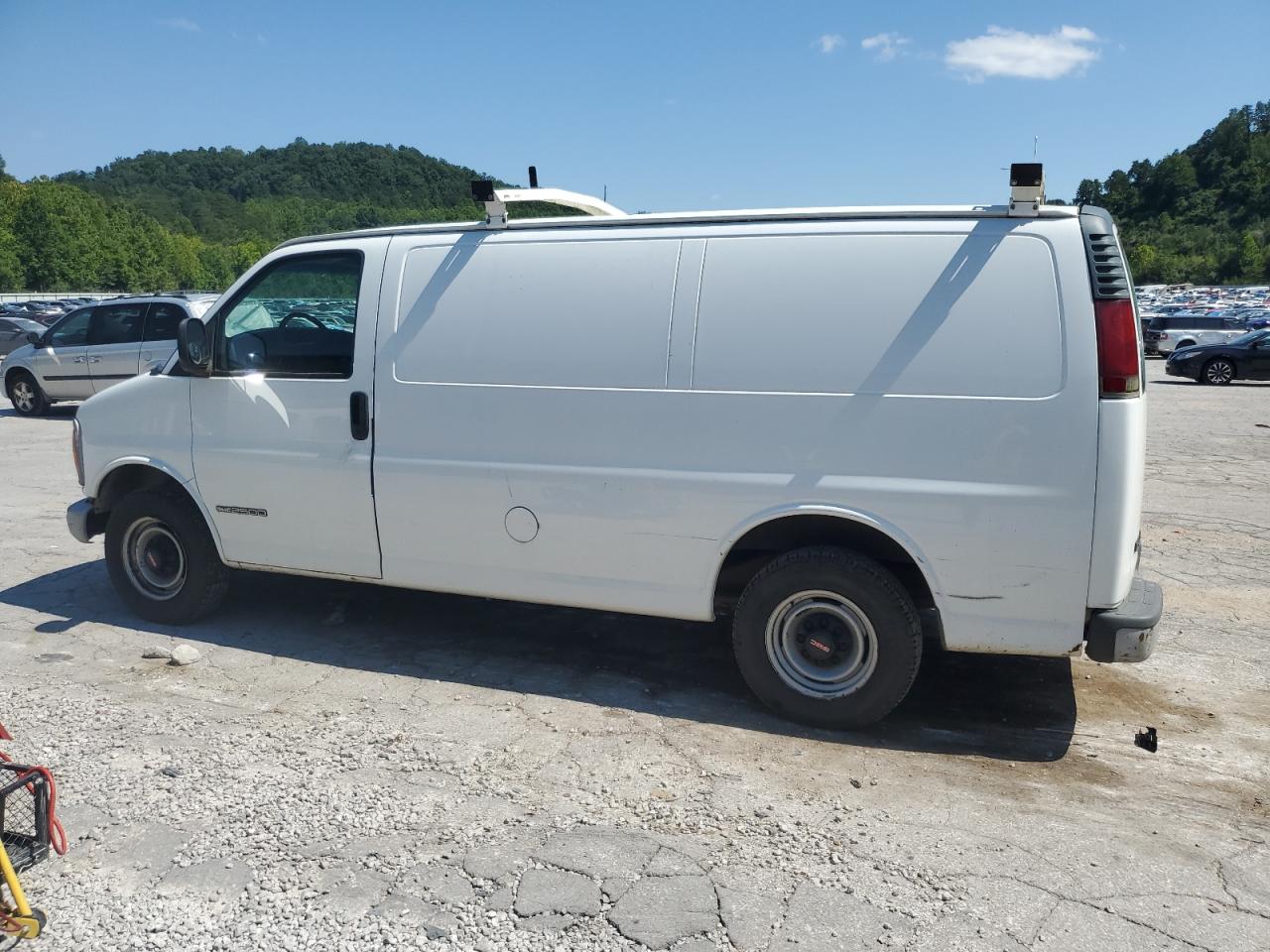 2001 GMC Savana G2500 white null gas 1GTGG25R511212868 photo #3