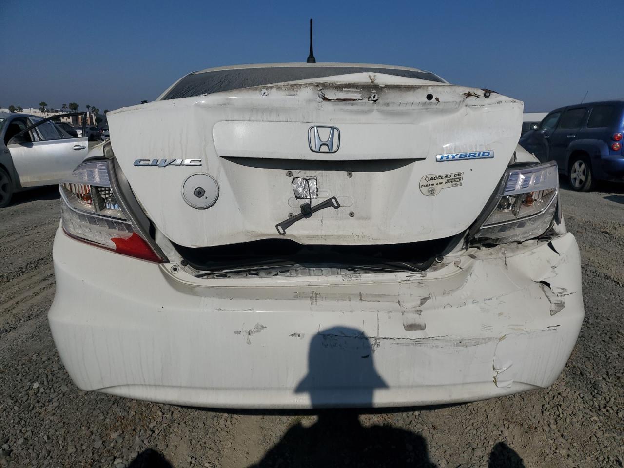 2012 Honda Civic Hybrid VIN: JHMFB4F20CS000060 Lot: 54864175