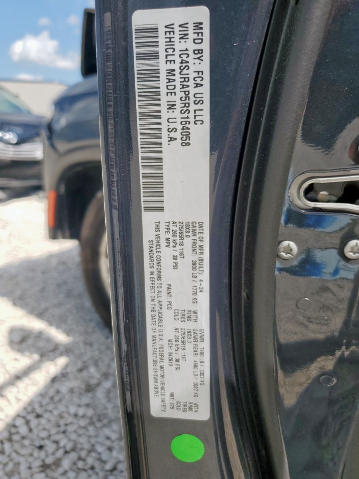 2024 Jeep Wagoneer L Series I VIN: 1C4SJRAP5RS164058 Lot: 67930345