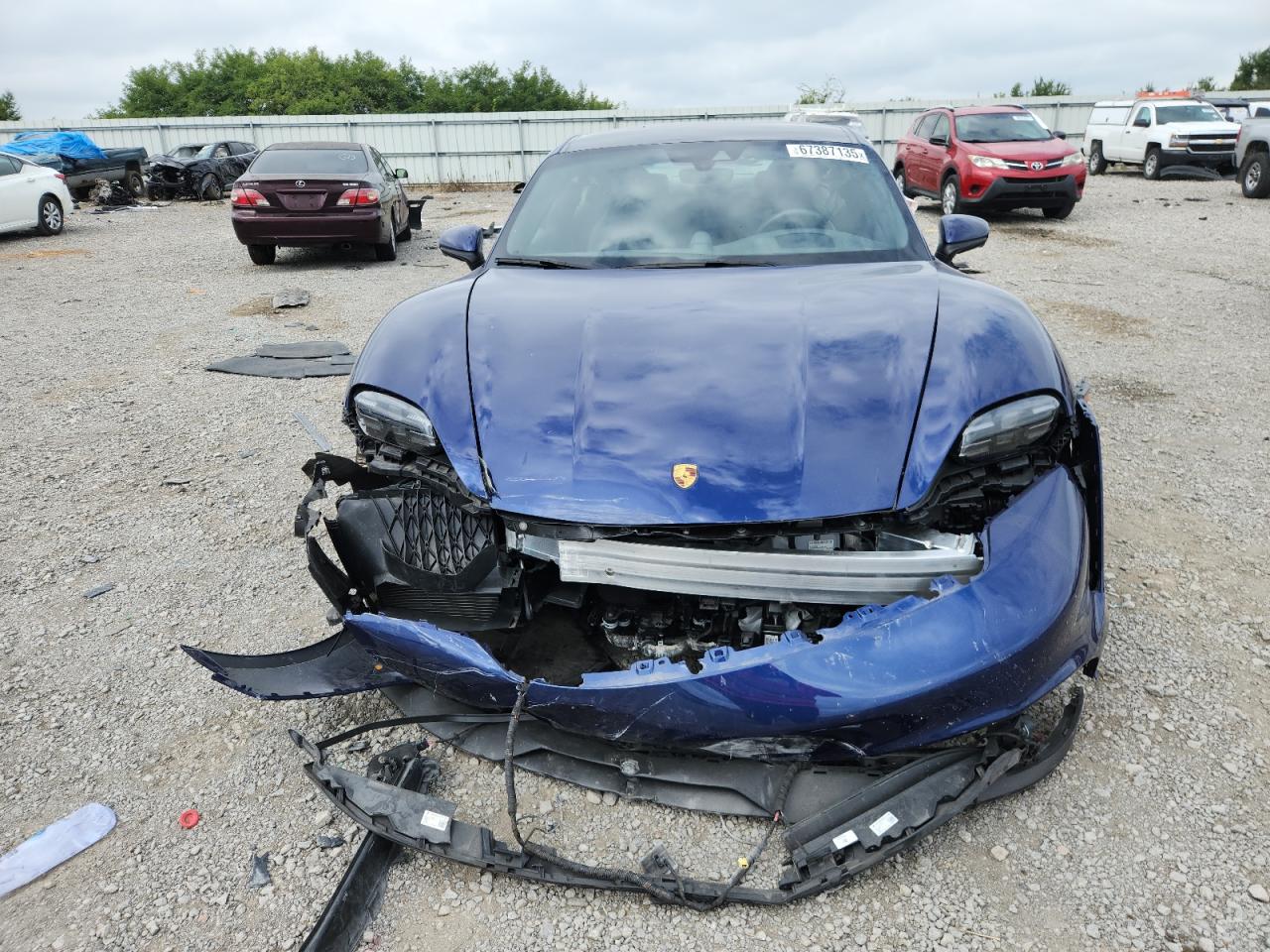 2022 Porsche Taycan VIN: WP0AA2Y19NSA12673 Lot: 67387135