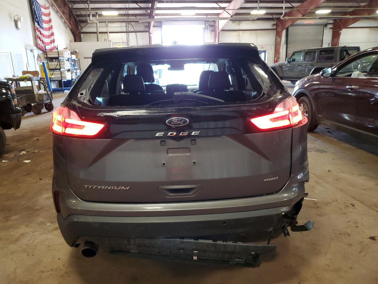 2022 Ford Edge Titanium VIN: 2FMPK4K93NBA38075 Lot: 70575745