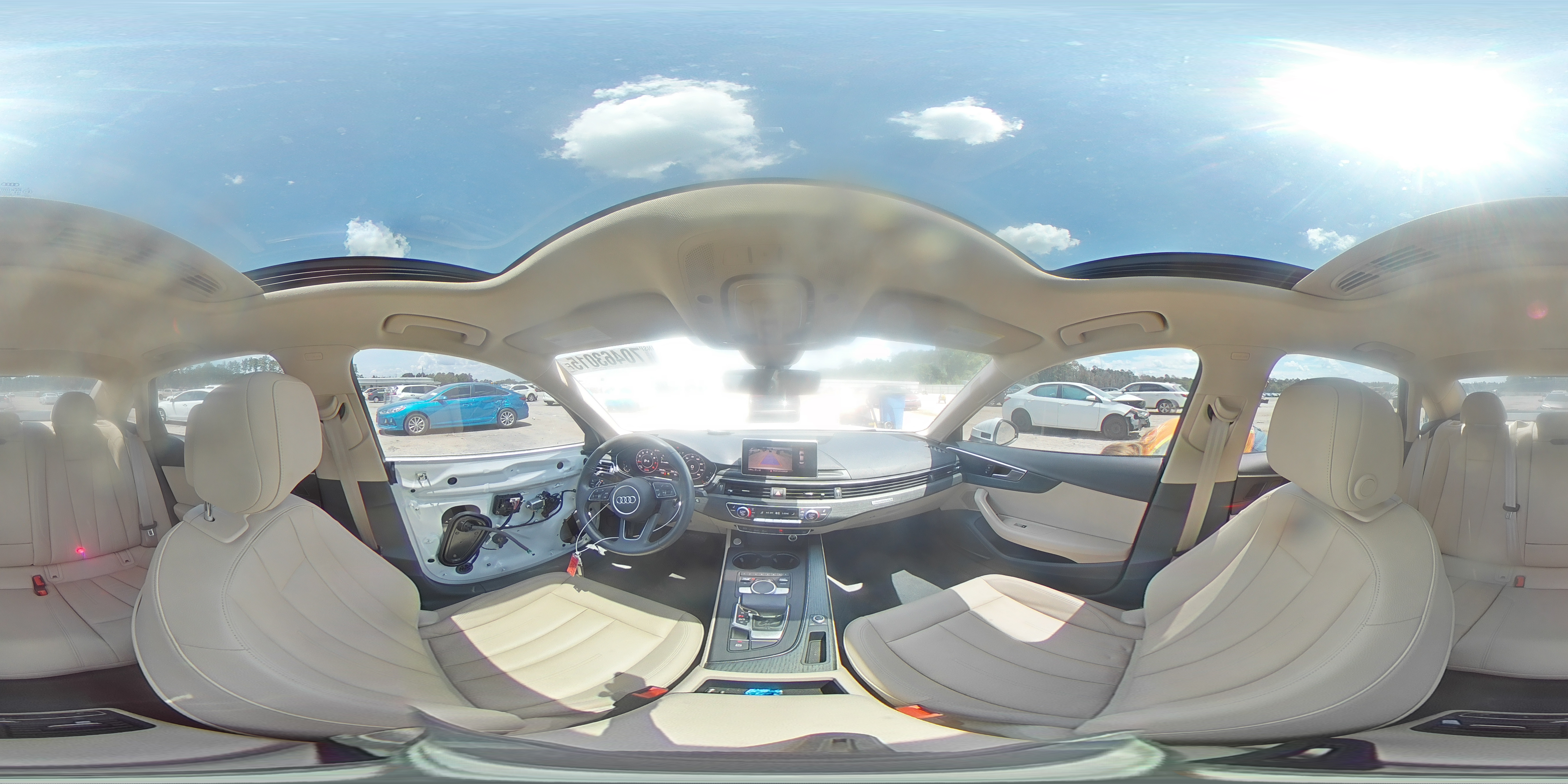 2017 Audi A4 Premium Plus VIN: WAUENAF43HN068716 Lot: 70463015