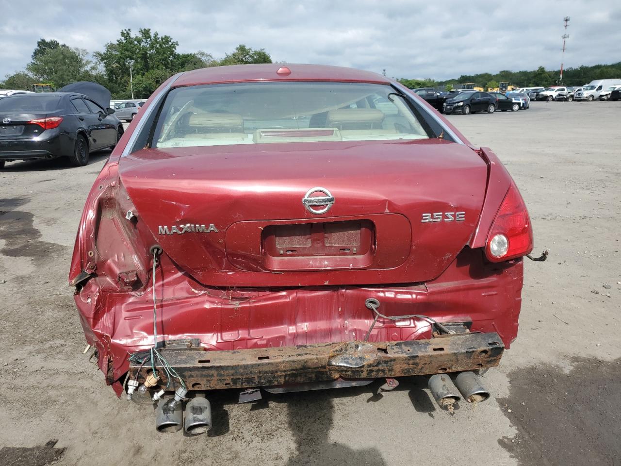 2008 Nissan Maxima Se VIN: 1N4BA41E18C837671 Lot: 87463165