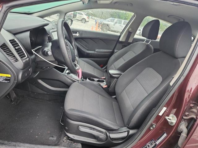  KIA FORTE 2018 Бургунди