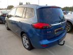 2014 VAUXHALL ZAFIRA EXCLUSIV for sale at Copart SANDY