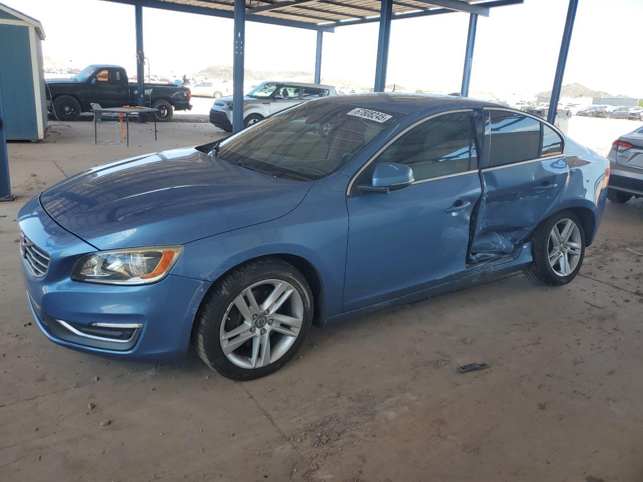 YV1612FS9E2281524 VOLVO S60 2014 BLUE Photo 1