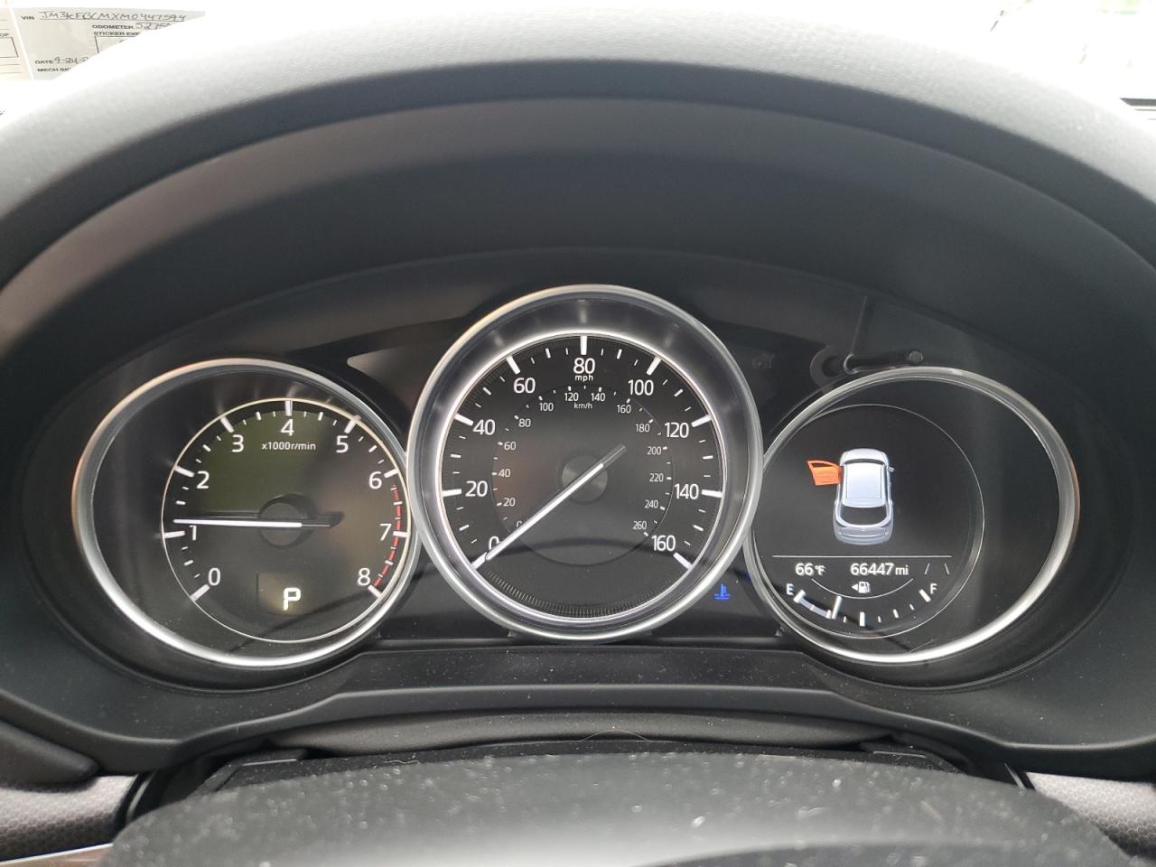 2021 Mazda Cx-5 Touring VIN: JM3KFBCMXM0447594 Lot: 70013865