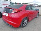 2014 HONDA CIVIC I-VTEC S  for sale at Copart WOLVERHAMPTON