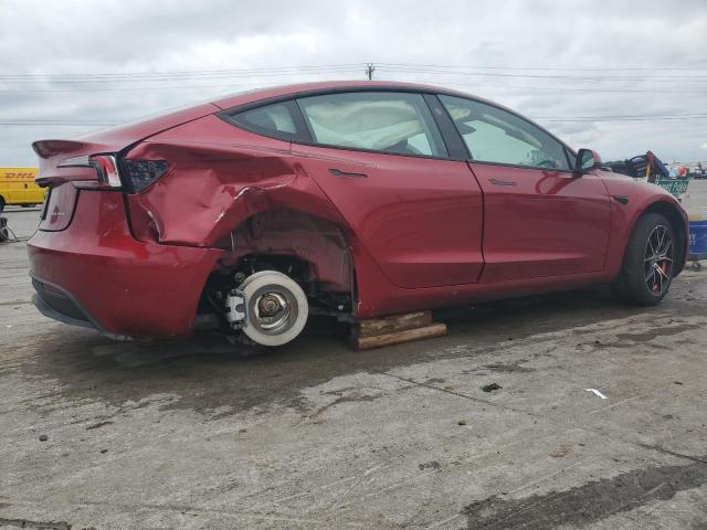  TESLA MODEL 3 2024 Red